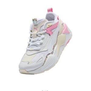 Puma Women's RS-X Efekt Anidescent Sneakers - White and Pink